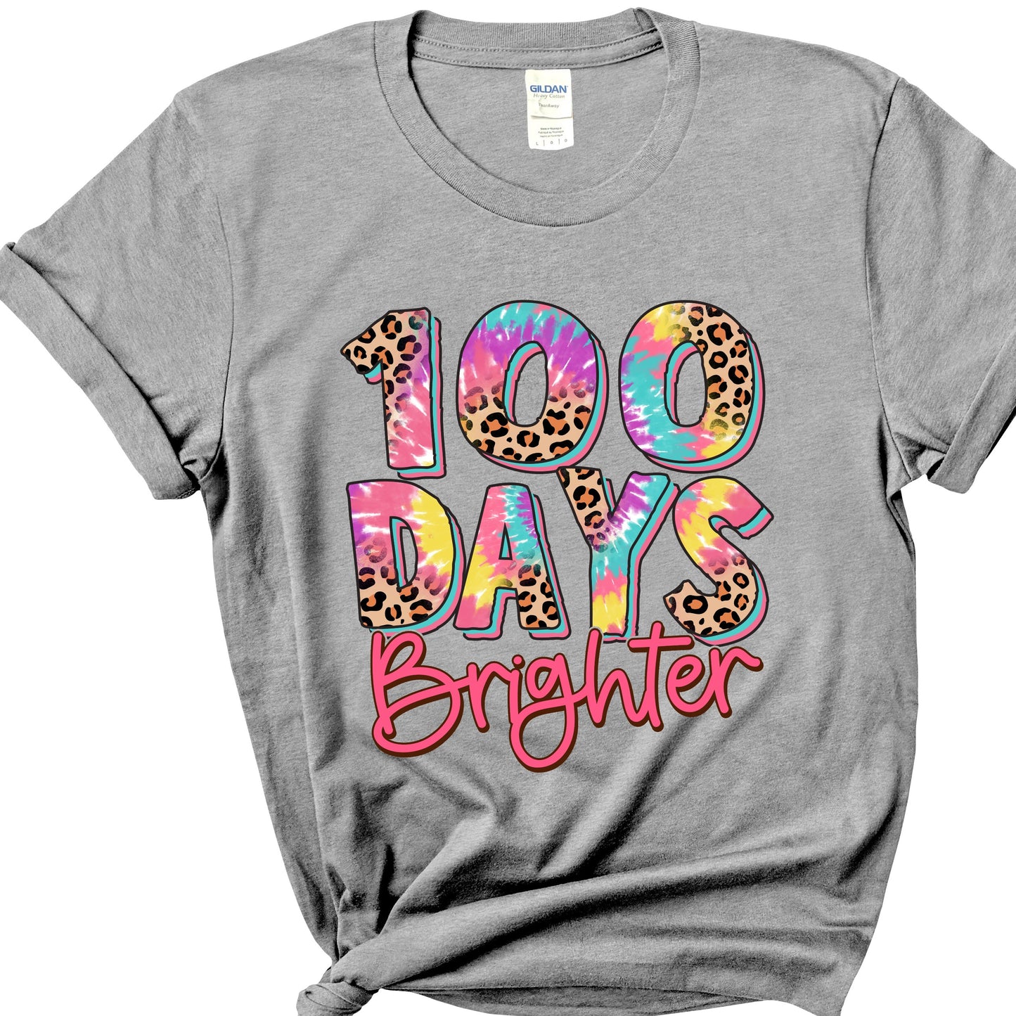 100 Days Brighter Tie Dye
