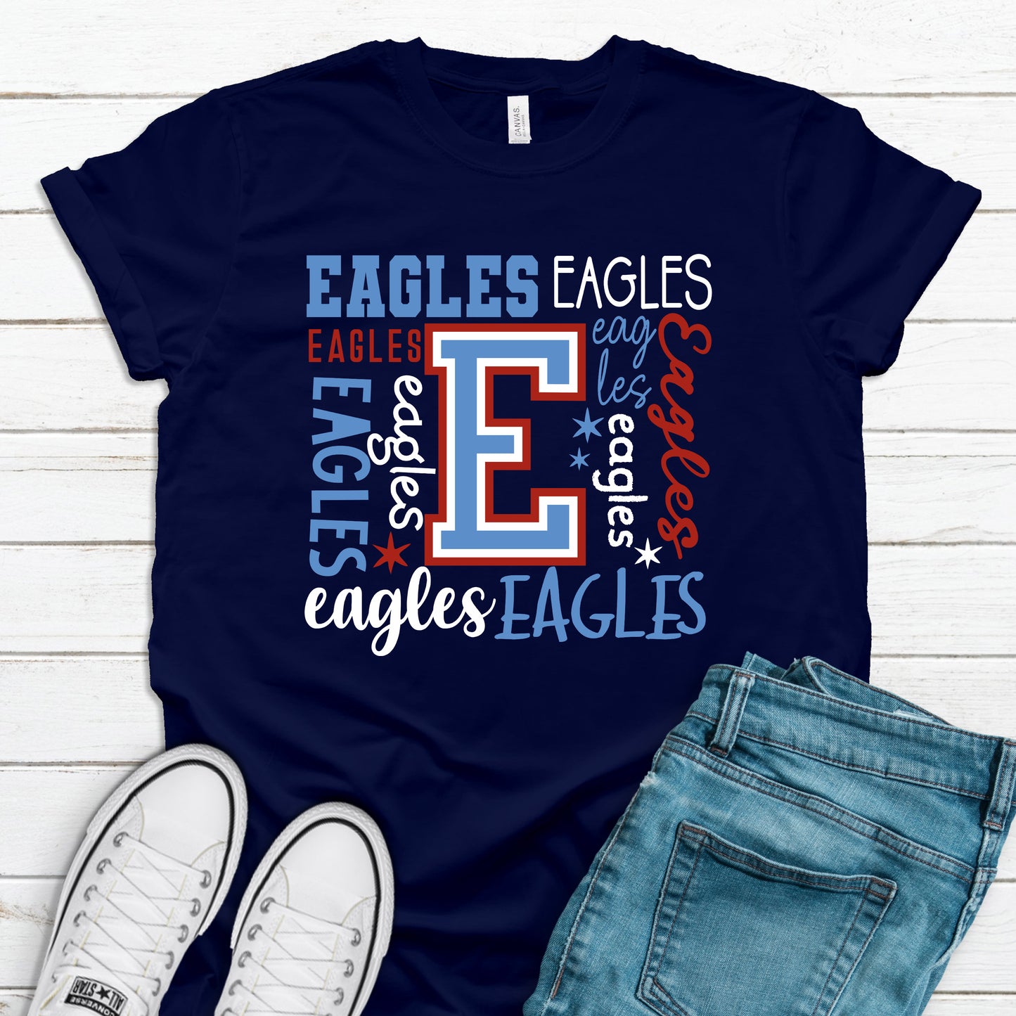 Eagle Word Collage