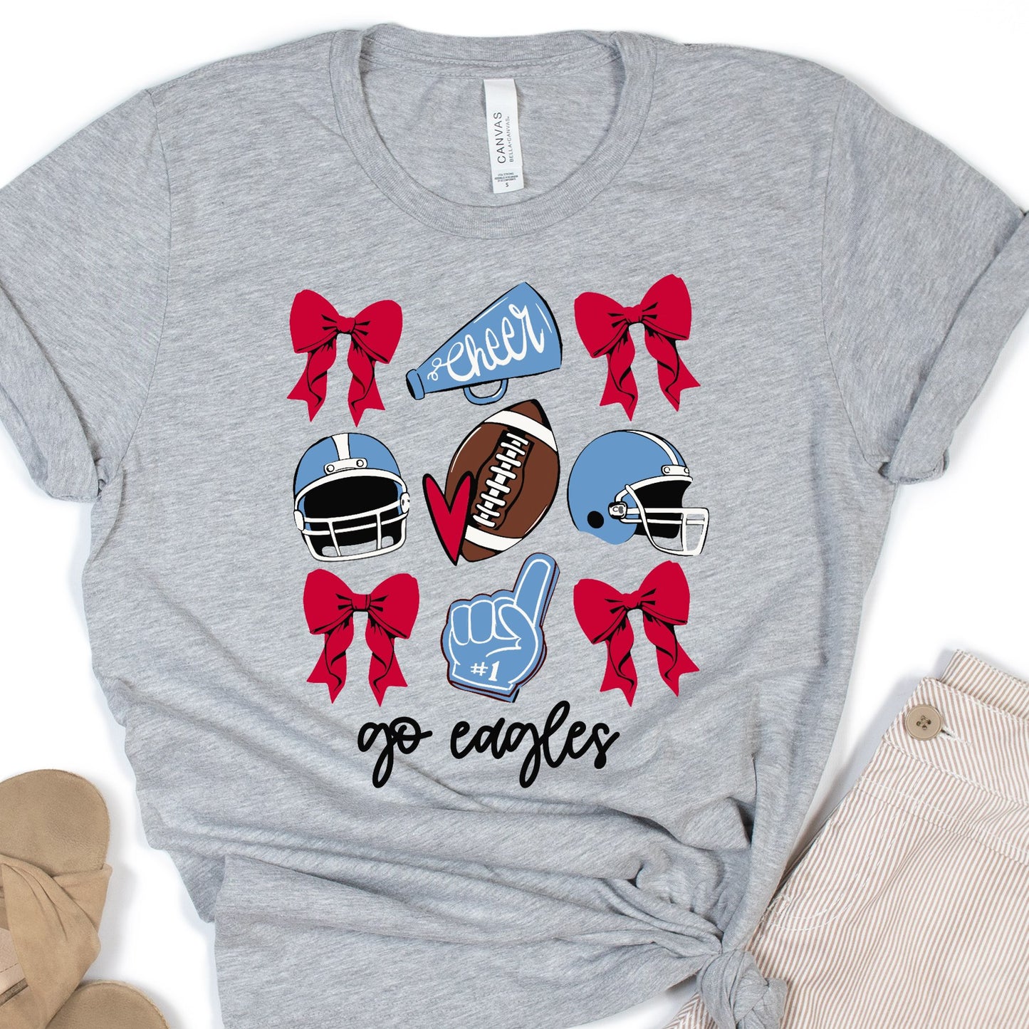 Football Coquette Eagles