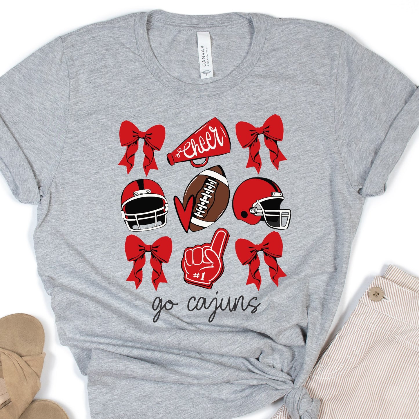 Football Coquette Cajuns