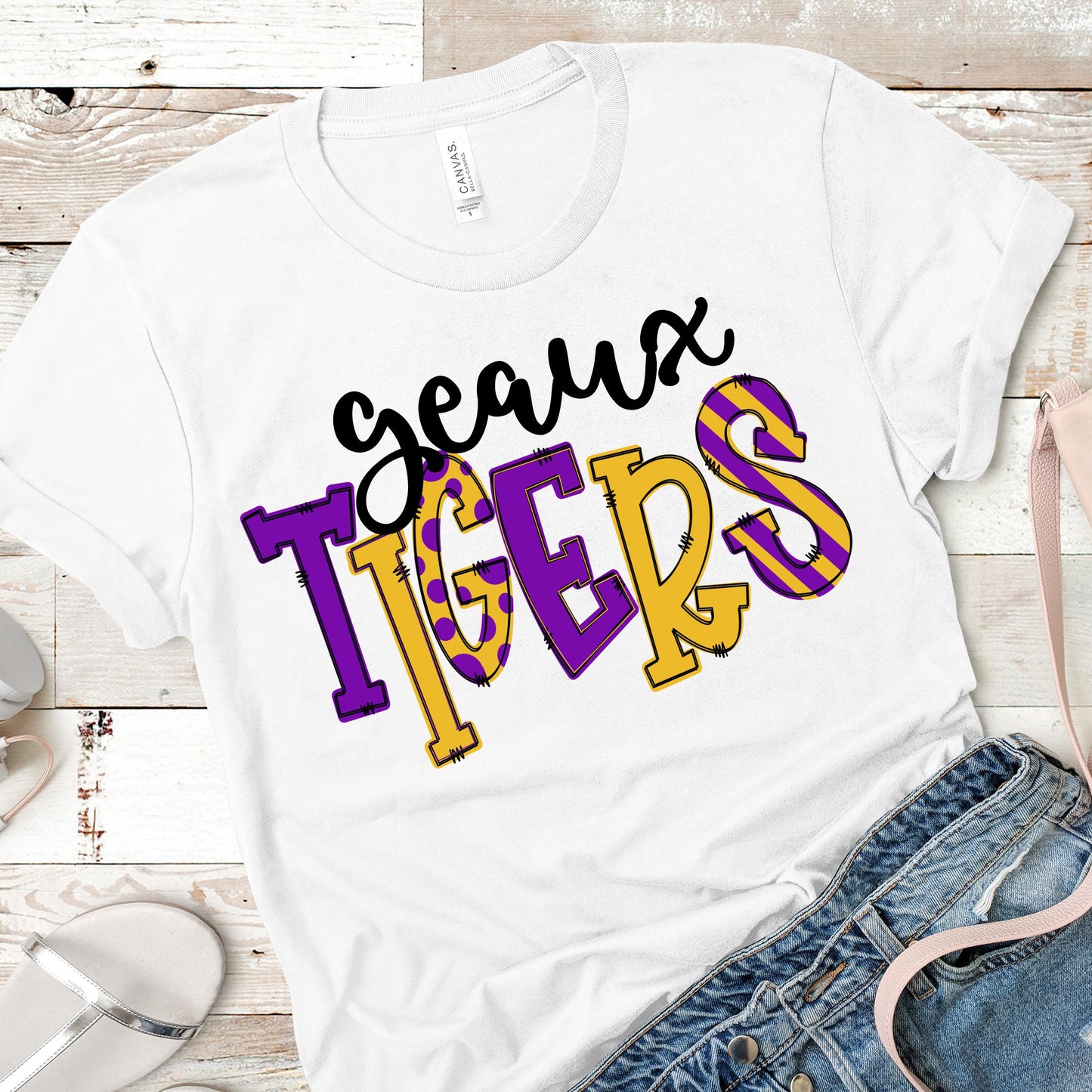 Geaux Tigers Doodle