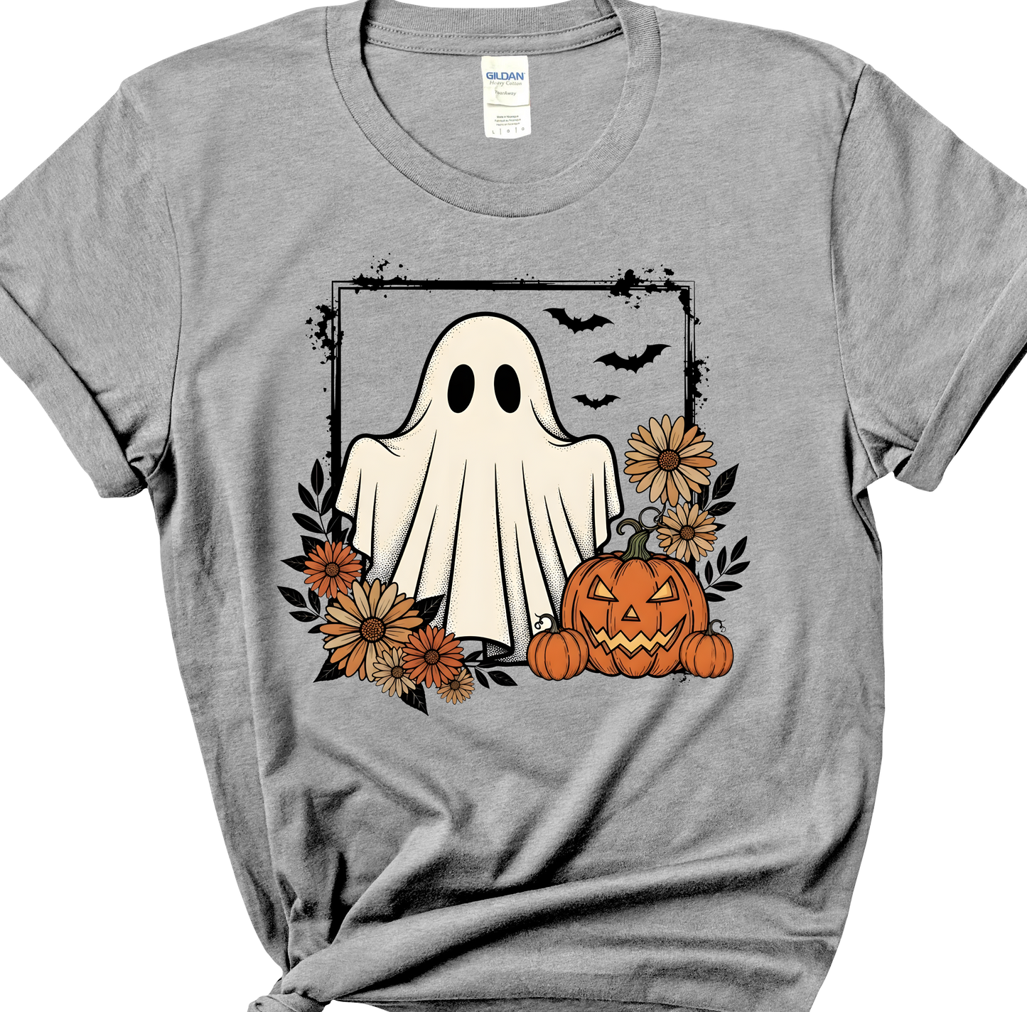 Floral Framed Ghost