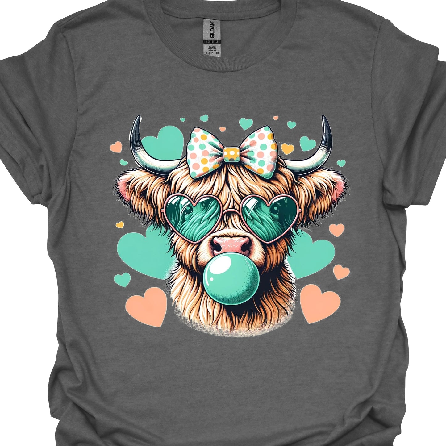 Heifer Blowing Bubble Sunglasses