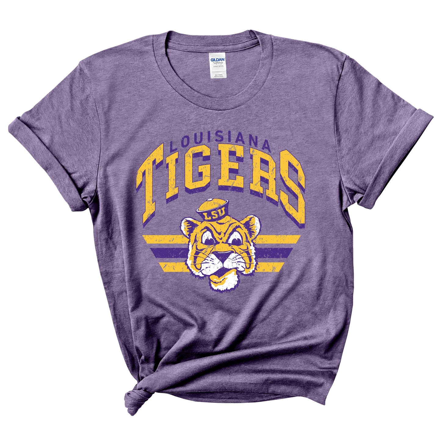 Louisiana Tigers Retro with Hat