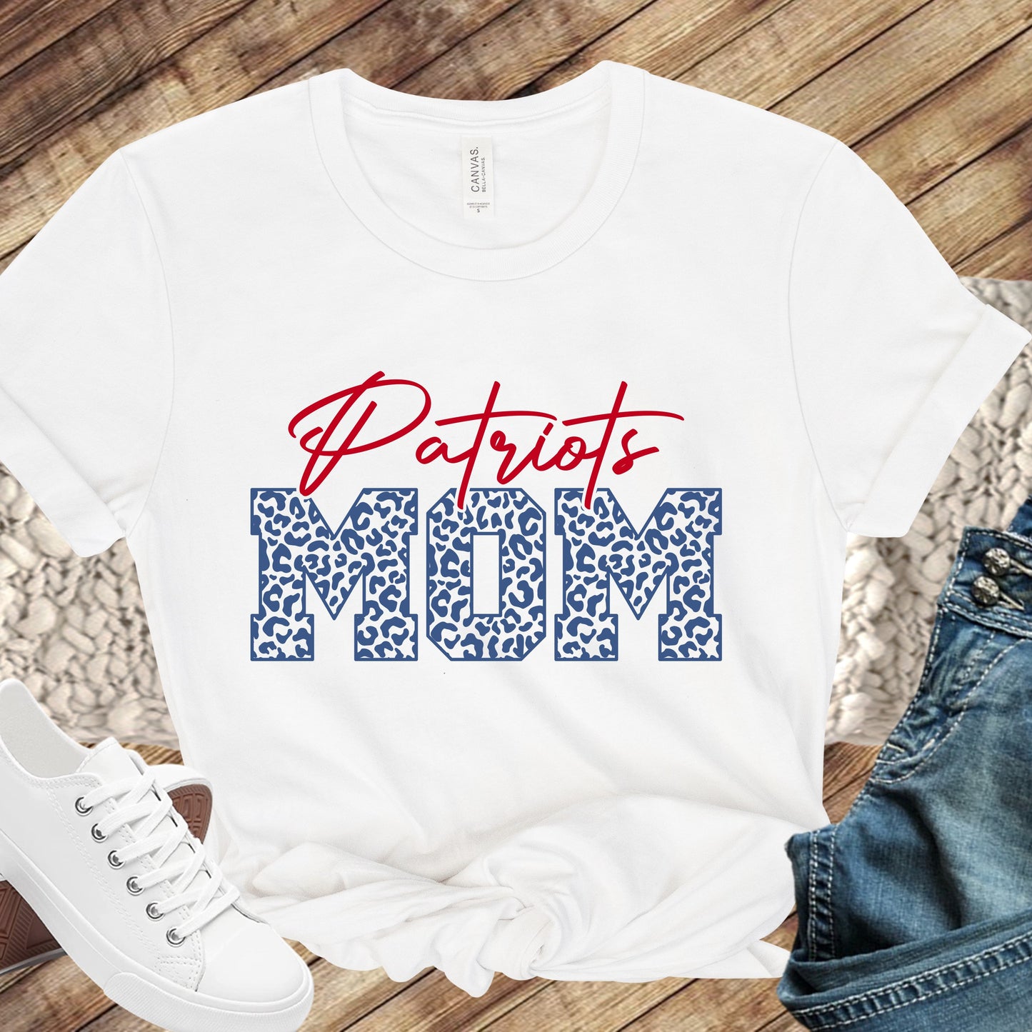 Patriots Mom Leopard