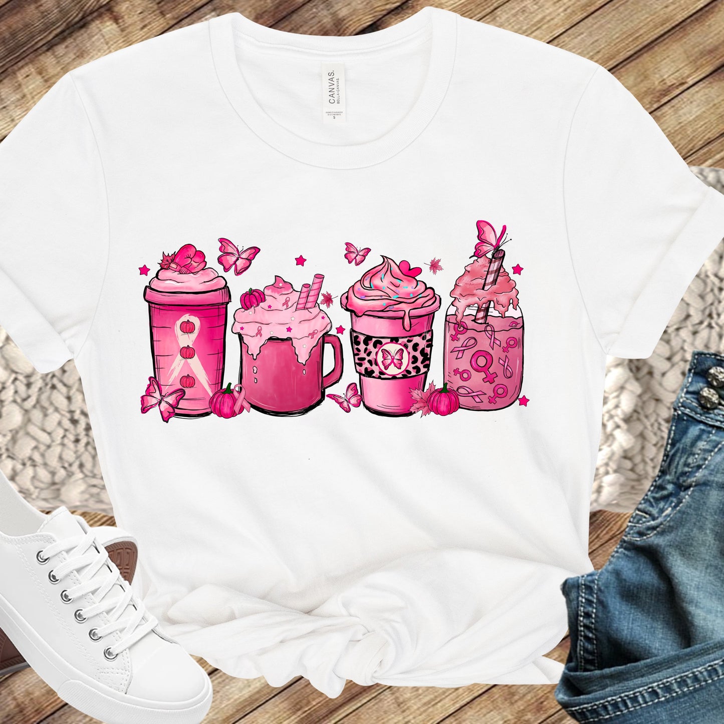 Breast Cancer Coffee Cups