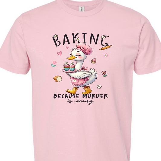Baking Because Murder is Wrong