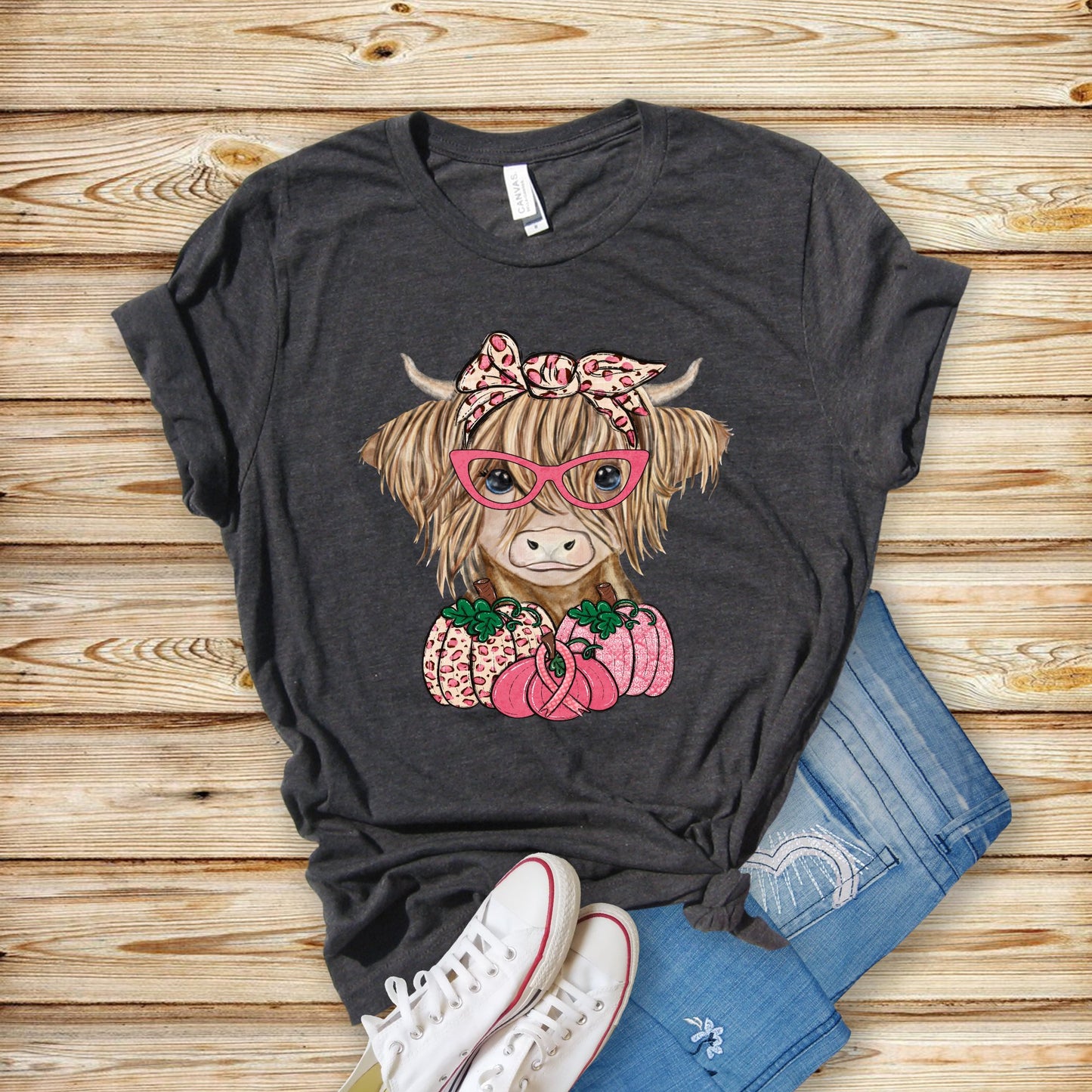 Highland Cow Breast Cancer