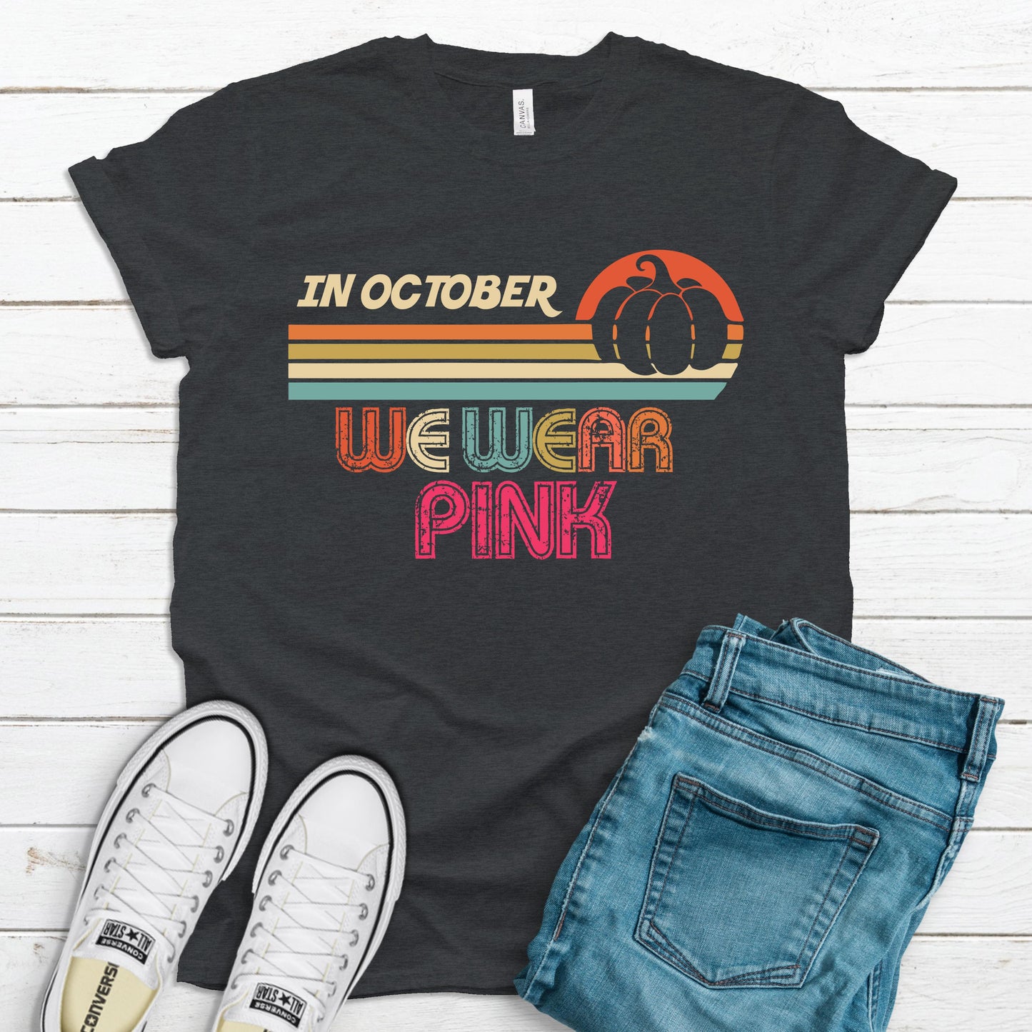 In October We Wear Pink Retro