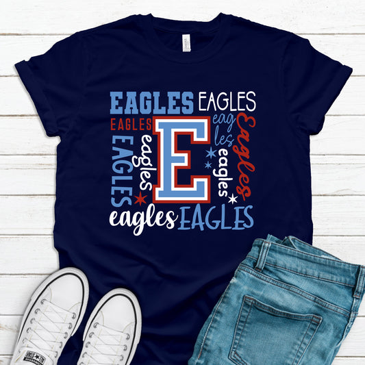 Eagle Word Collage