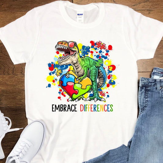 Embrace Differences Dino