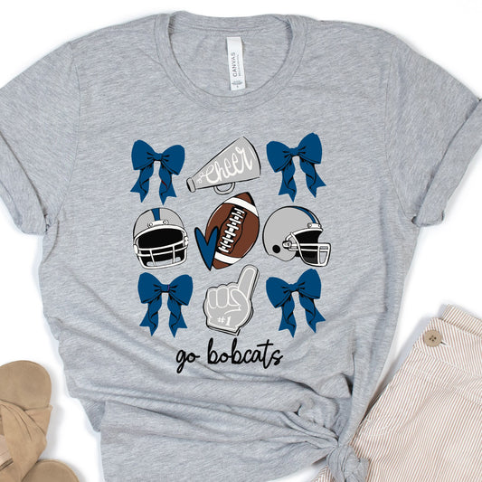 Football Coquette Bobcats