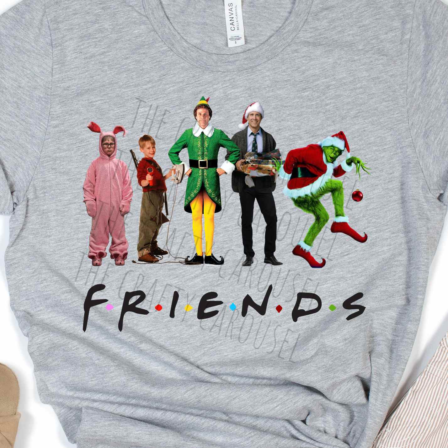 Friends Christmas Movie Characters