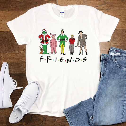 Friends Christmas No Faces