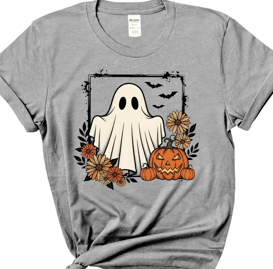 Floral Framed Ghost