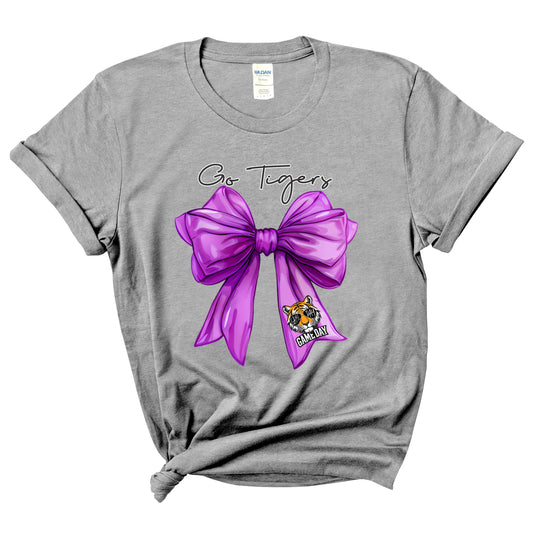 Go Tigers Purple Coquette