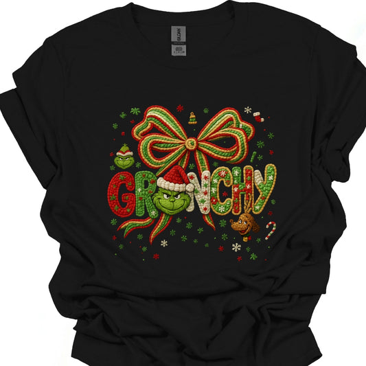 Faux Yarn Grinchy