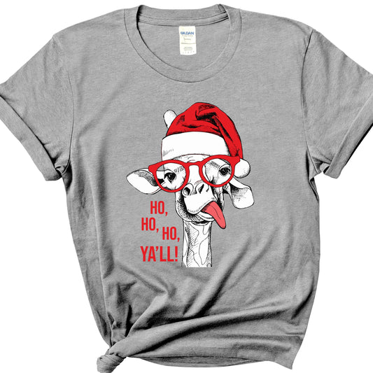 Ho Ho Ho Ya'll Giraffe