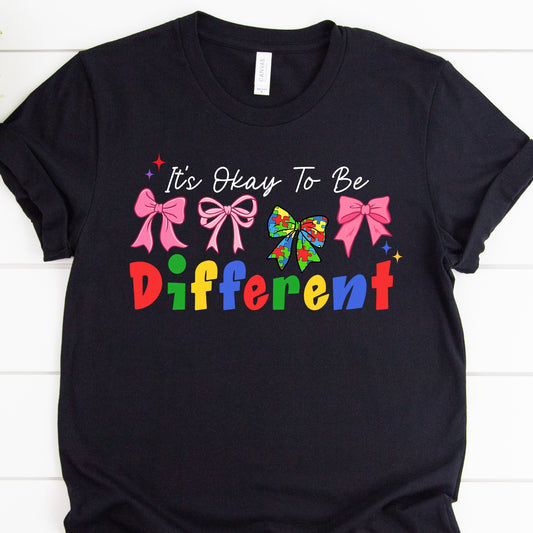 It's ok to be Different Autism Bows