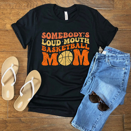 Loud Mouth Basketball Mom