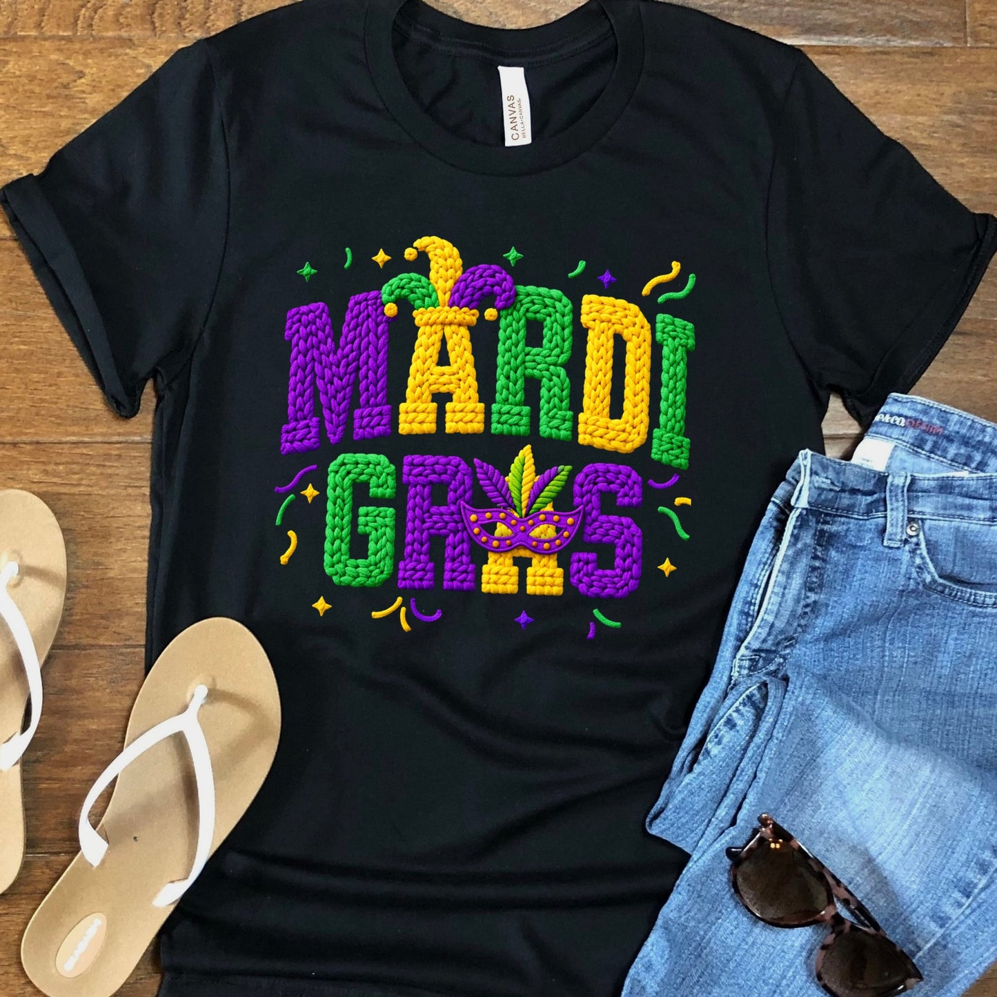 Mardi Gras Yarn 1