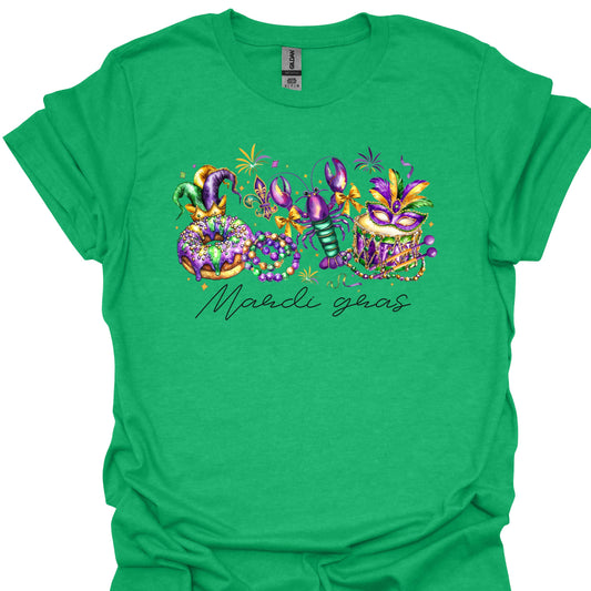 Mardi Gras w/ King Cake, Crawfish, Drum