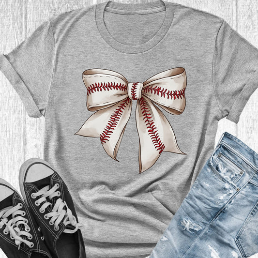 Baseball Coquette Bow