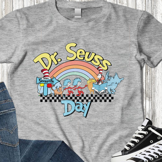 Dr. Seuss Day Rainbow