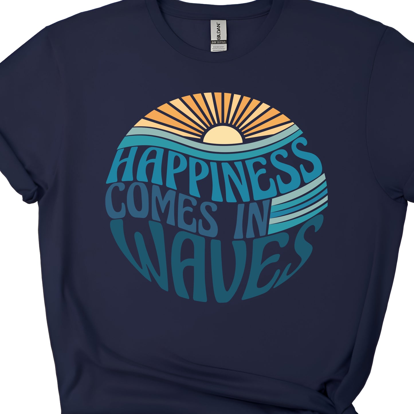 Happiness Comes in Waves