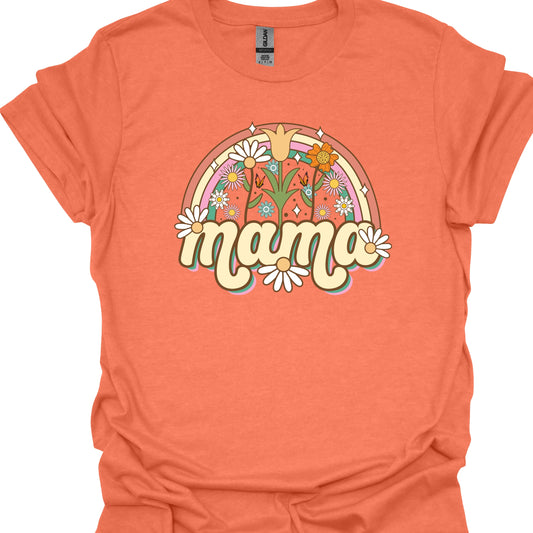 Mama Floral Rainbow