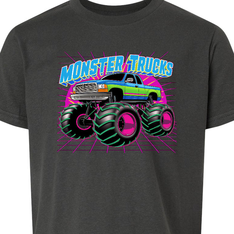 Monster Trucks Neon