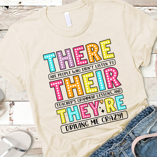 There Their They're