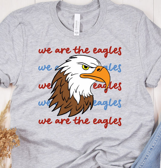 Eagle Mascot Stacked